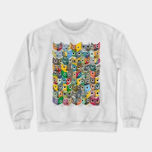 Cats (forty five pack version) Crewneck Sweatshirt